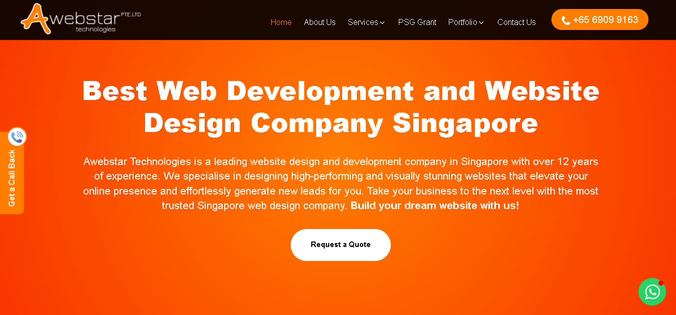 Awebstar Technologies Best SEO Services In Singapore
