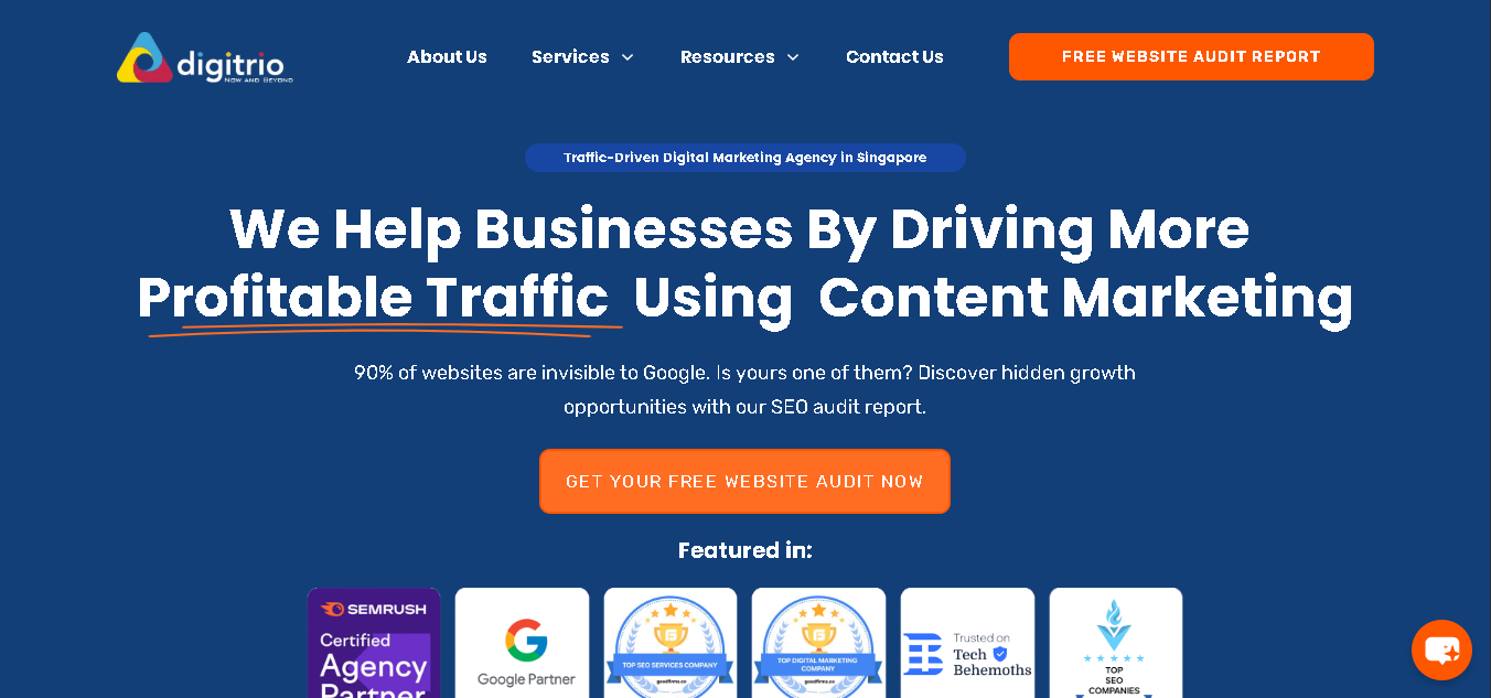 Digitrio Top SEO Agency Singapore
