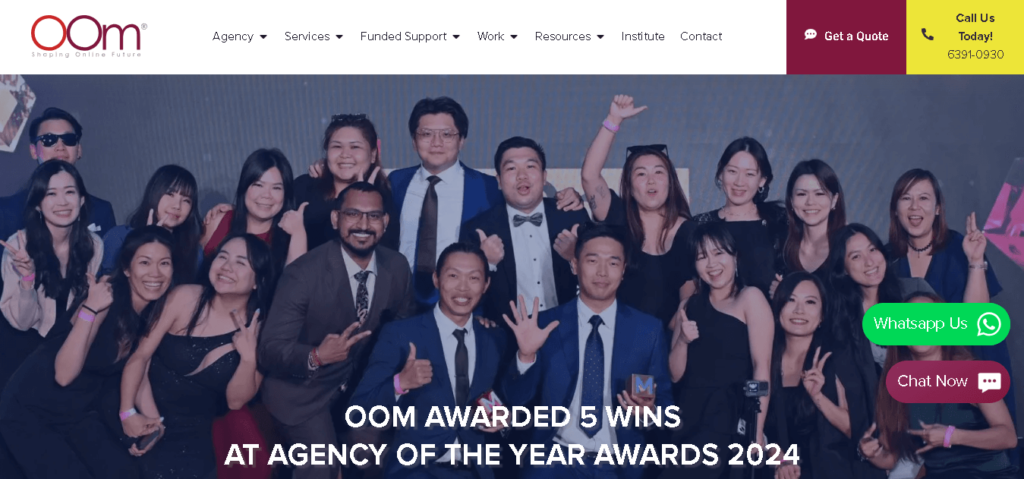 OOm SEO Marketing Agency Singapore