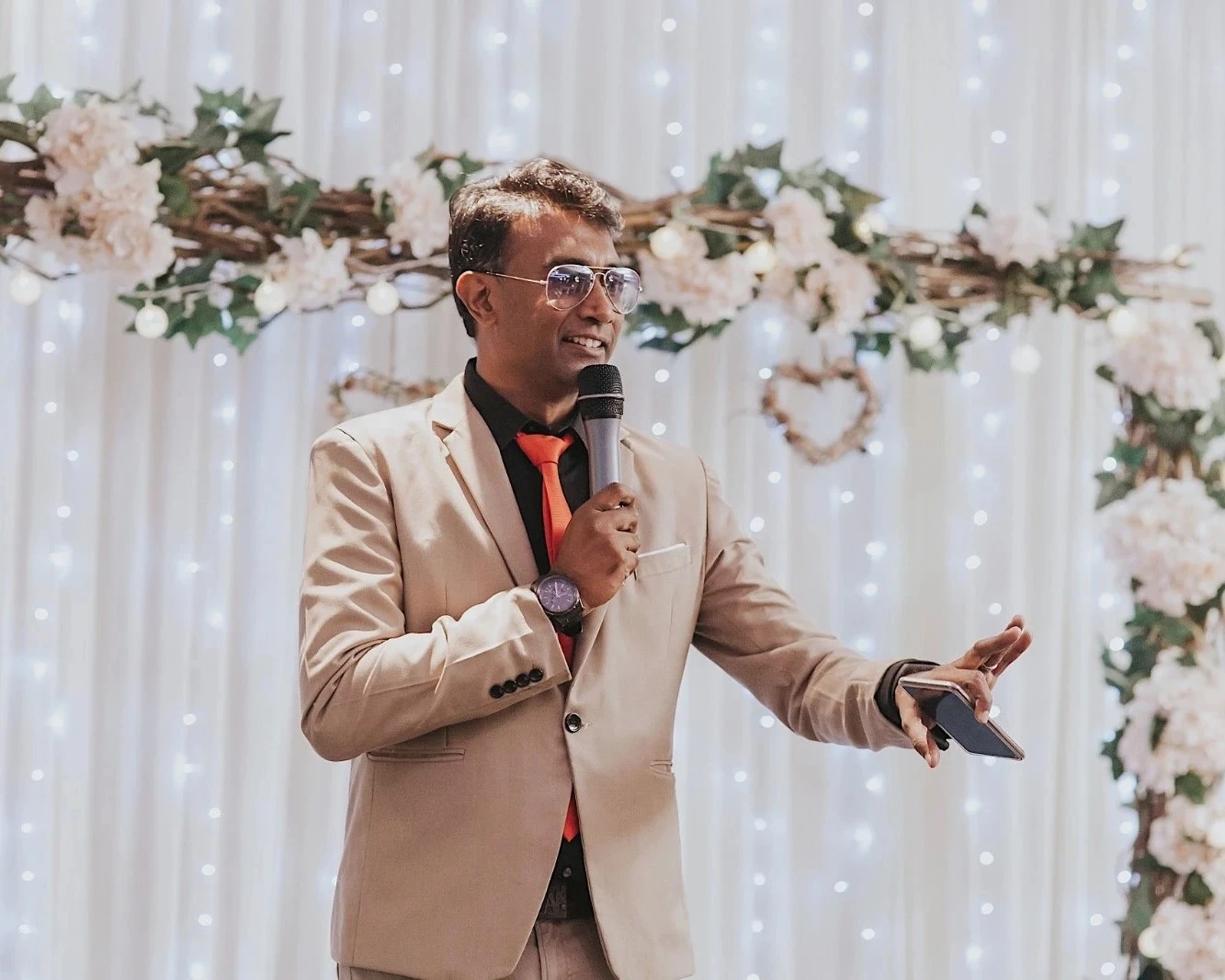 Raveen Thedj Wedding Emcee In Singapore