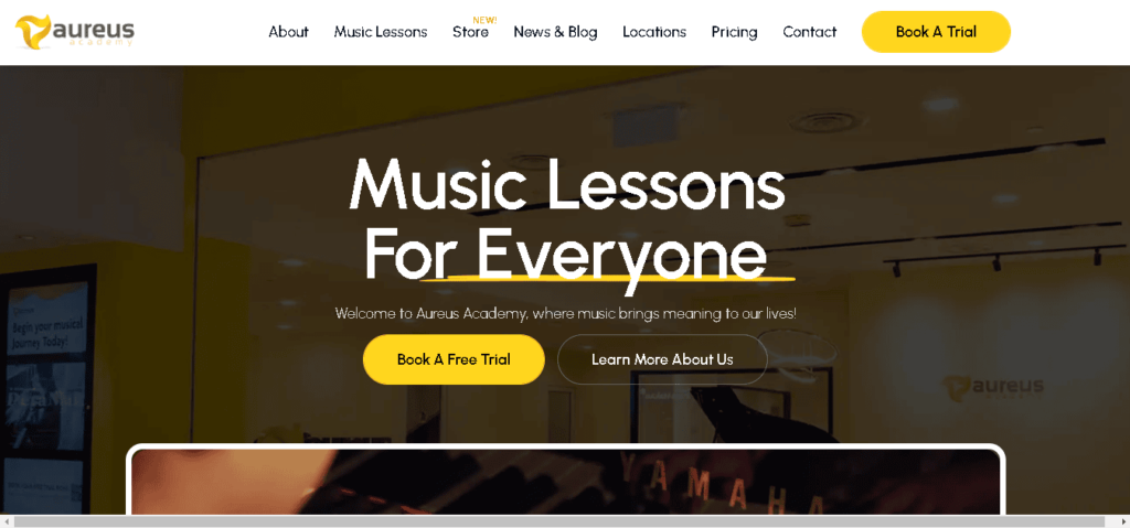 Aureus Academy Guitar Teacher Singapore