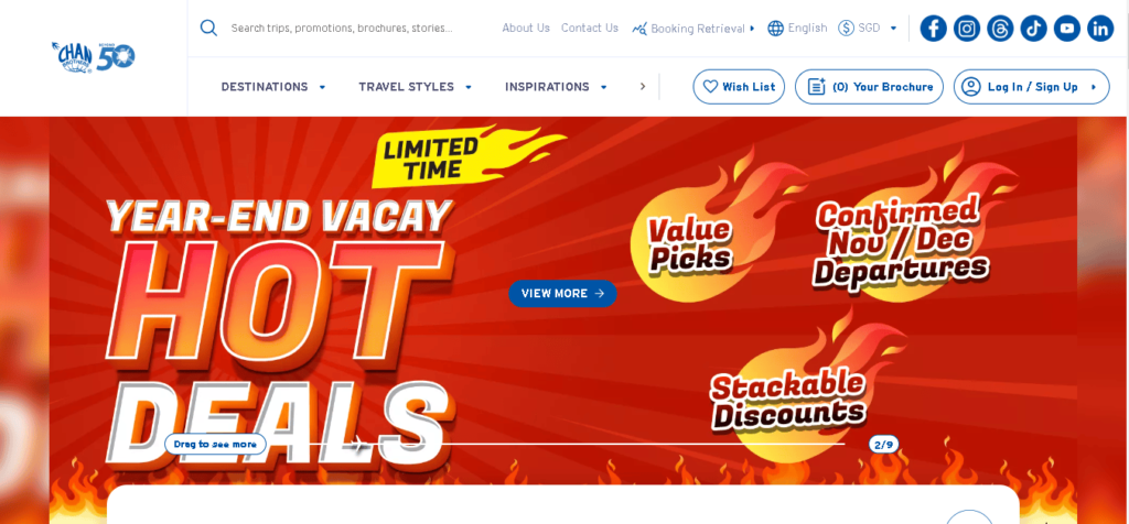 Chan Brothers Travel Pte Ltd Travel Company Singapore