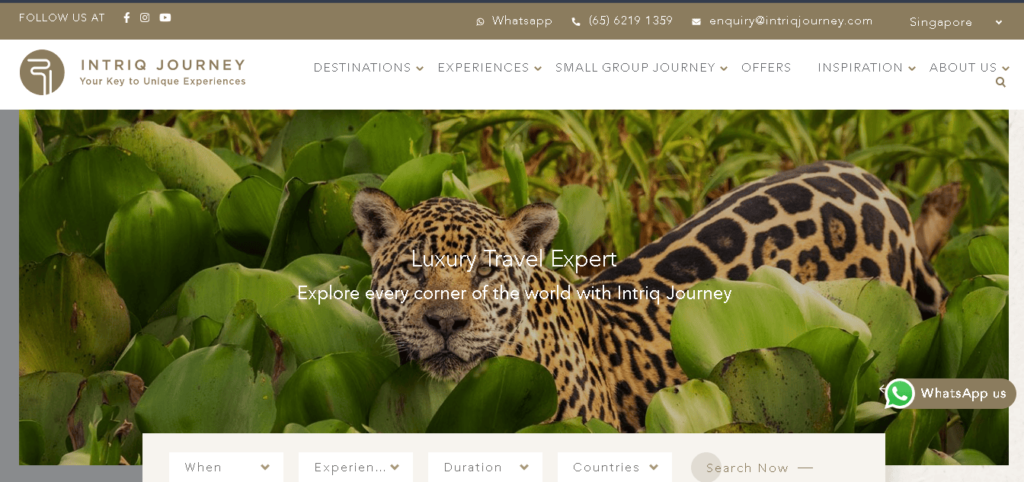 Intriq Journey Best Travel Agency Singapore