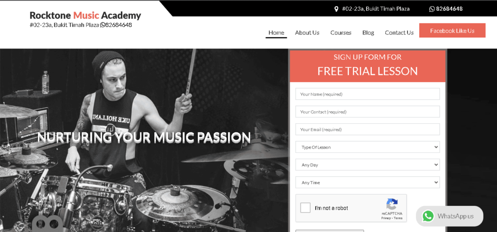 Rocktone Music Academy Singapore
