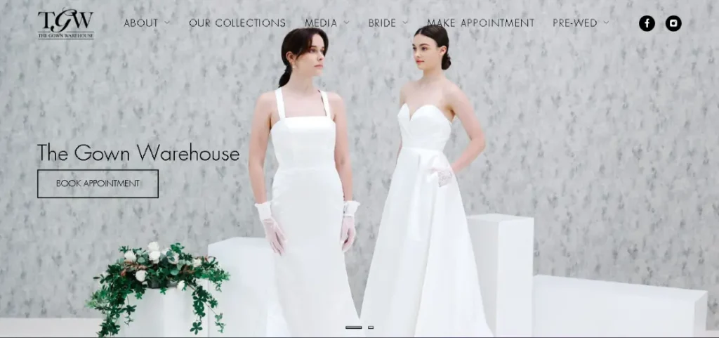 The Gown Warehouse Rom Bridal Package Singapore