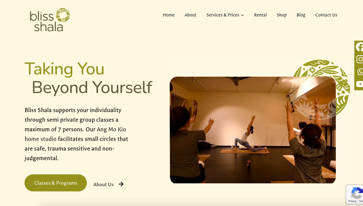 Bliss Shala Prenatal Yoga Singapore