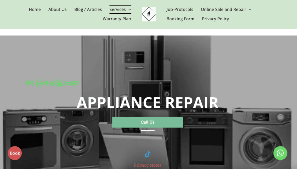 HomeUnited Repair Washing Machine Repair In Singapore
