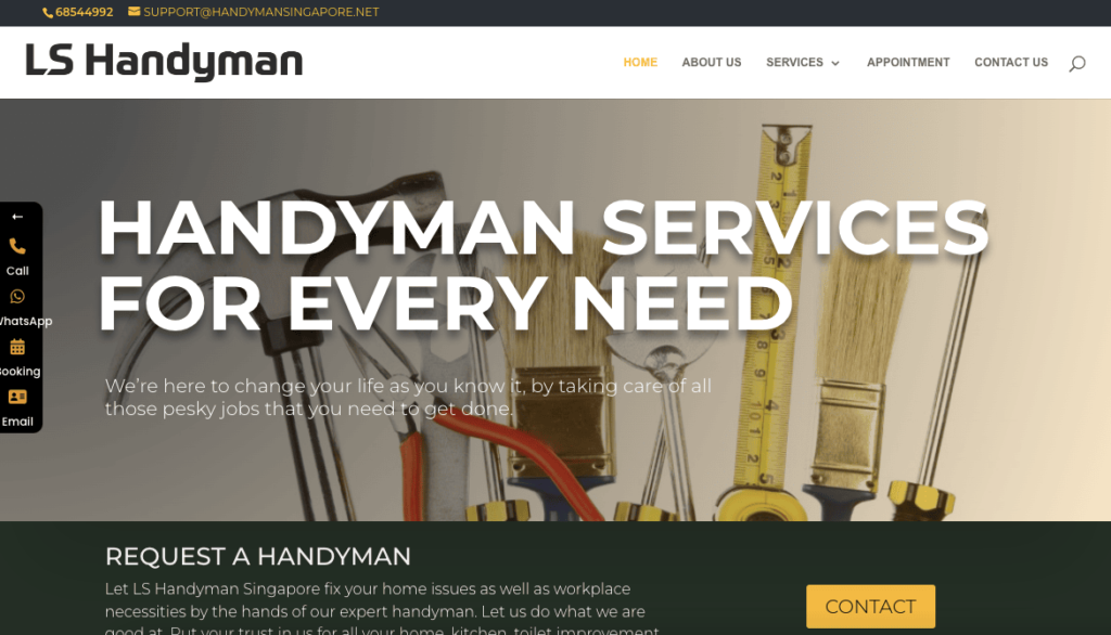 LS Handyman Service Pte Ltd Washing Machine Repair In Singapore