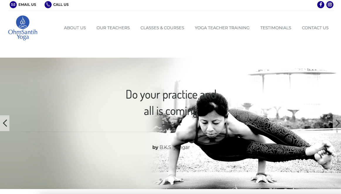 OhmSantih Pregnancy Yoga Classes Singapore