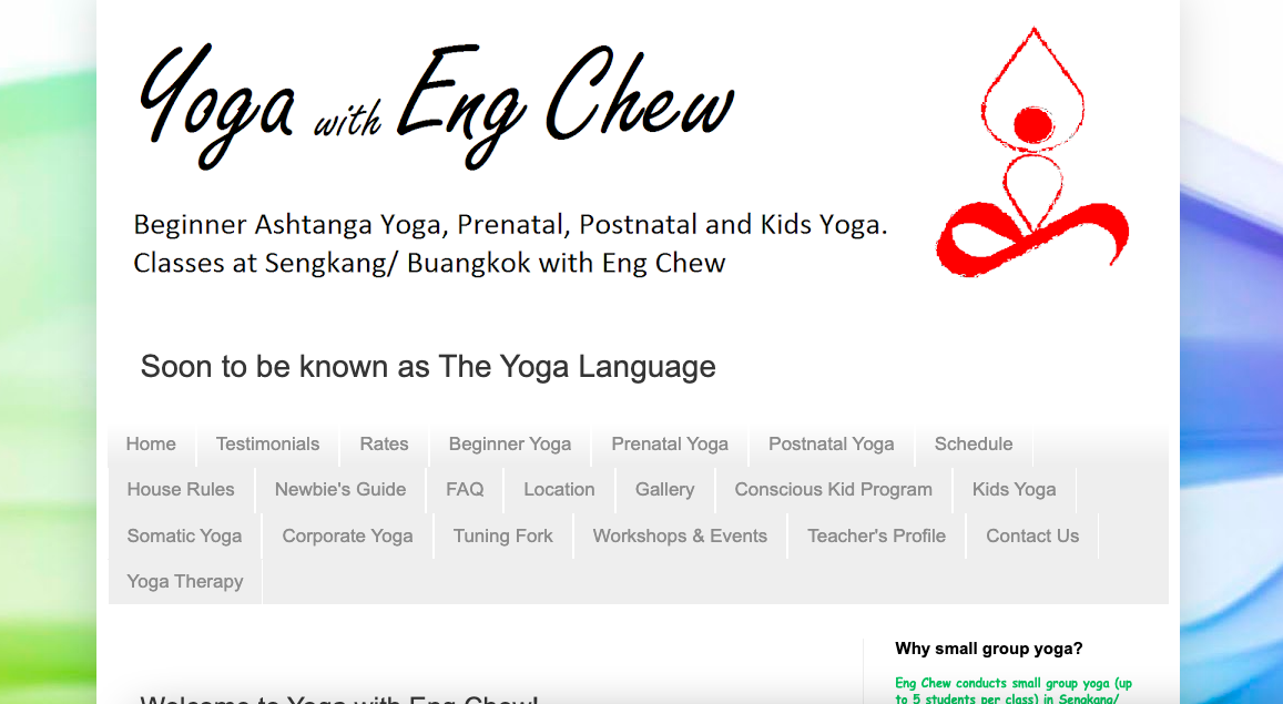 The Yoga Language Prenatal Exercise Class In Singapore