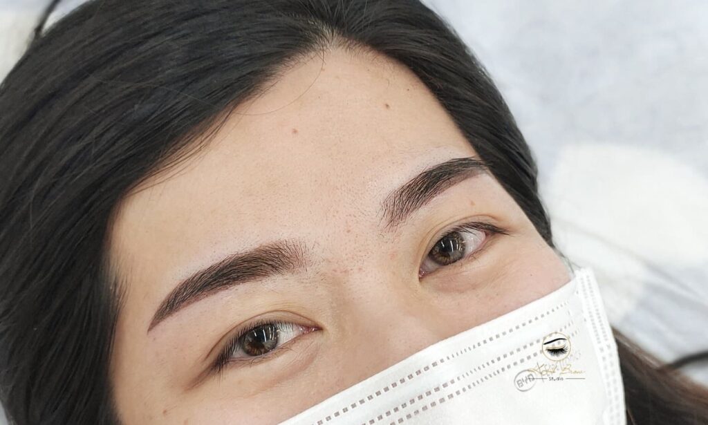 KH Brow Studio Best Eyebrow Embroidery Singapore
