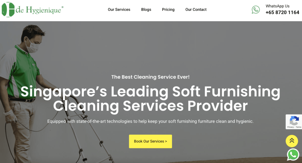 De Hygienique Sofa Cleaning Services Singapore