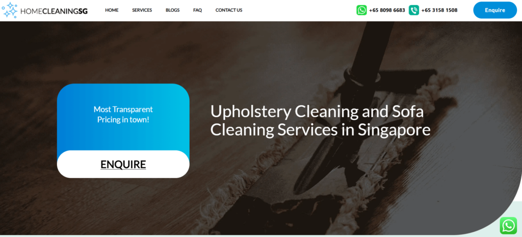 Home Cleaning SG Sofa Cleaning Service