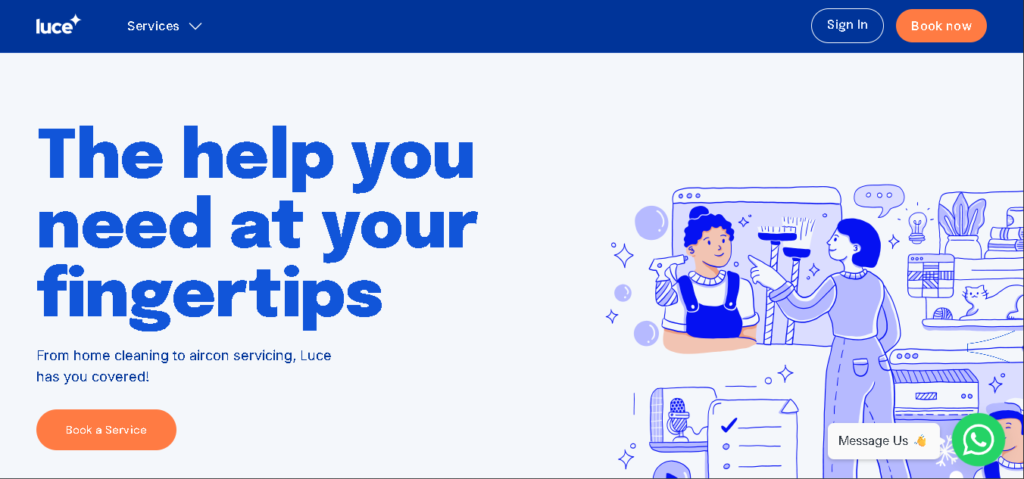 Luce Office Cleaning Company Singapore