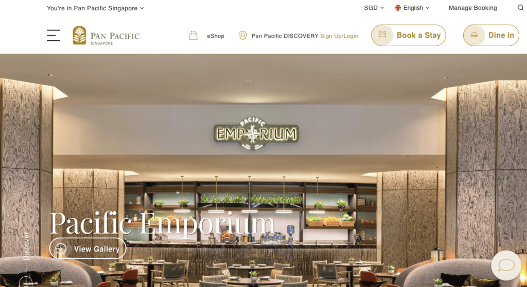 Pacific Emporium High Tea Buffet Singapore
