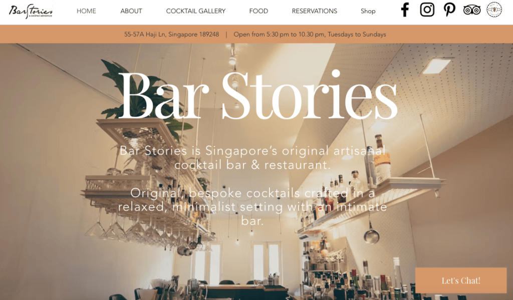 Bar Stories Best Nightlife Area In Singapore