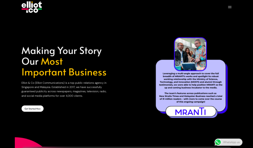 Elliot &-Co Public Relations Agencies In Singapore