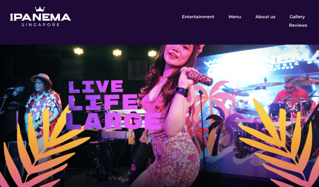 Ipanema World Music Bar Nightlife Singapore