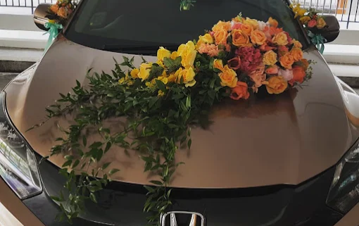 Little Flower Hut Wedding Car Decoration Singapore