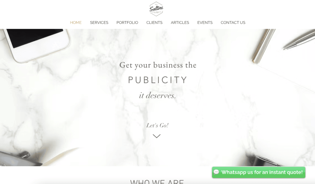 Saltine Communications Public Relations Singapore