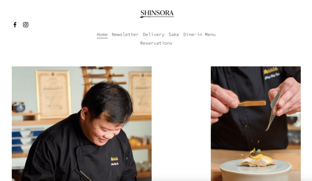 Shinsora Japanese Bento Delivery Singapore