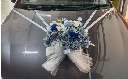 The Aurora Wedding Car Flower Decoration Singapore