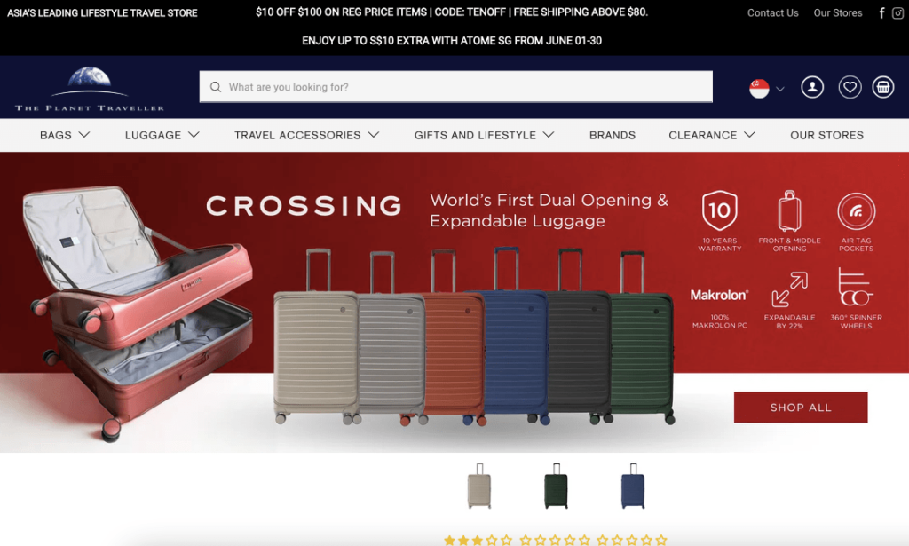 The Planet Traveller Singapore Luggage Repair