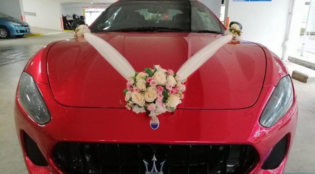 Wishescometrue Wedding Car Decoration Singapore
