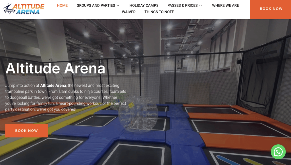 Altitude Arena Best Trampoline Park Singapore