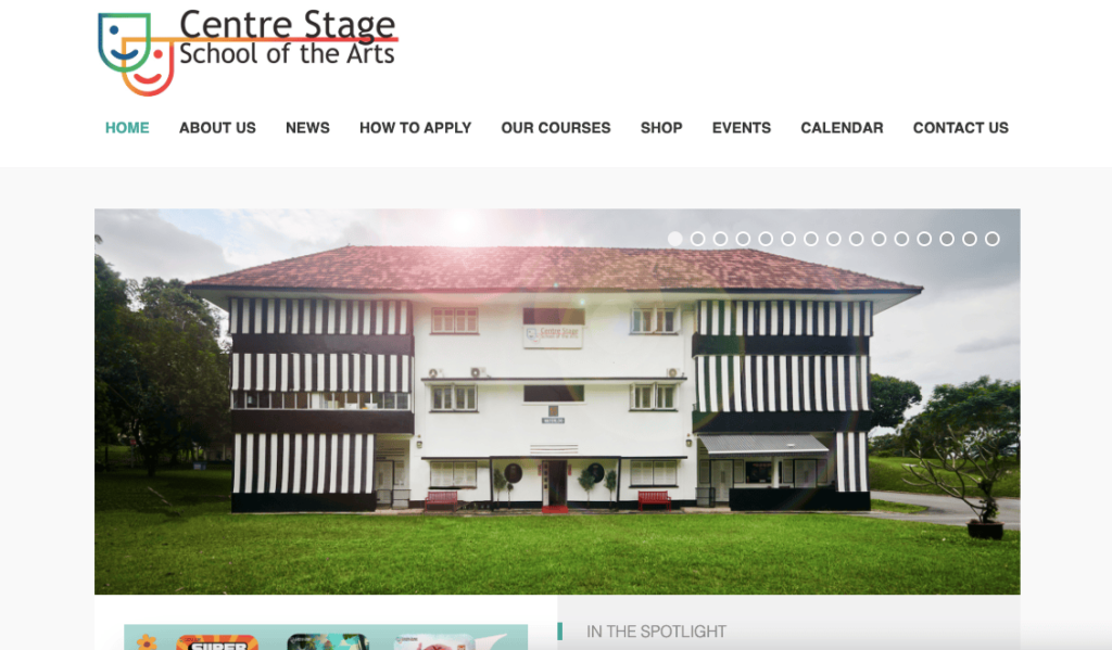Centre Stage School Of The Arts Acting Singapore