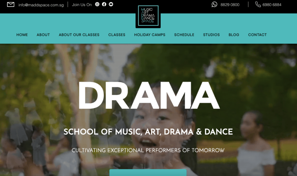 MADDspace Acting Class In Singapore