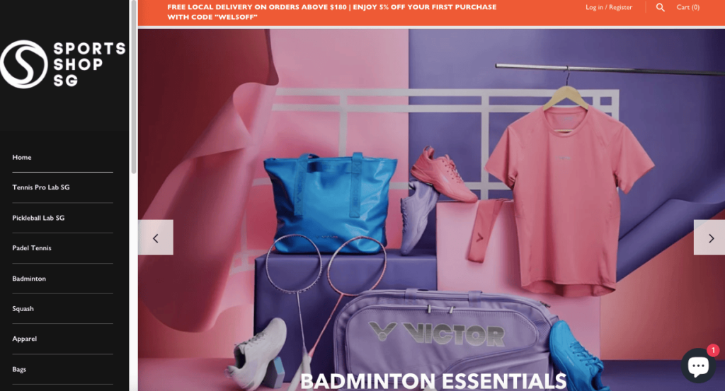 SPORTSSHOP SG Badminton Racket Shop In Singapore