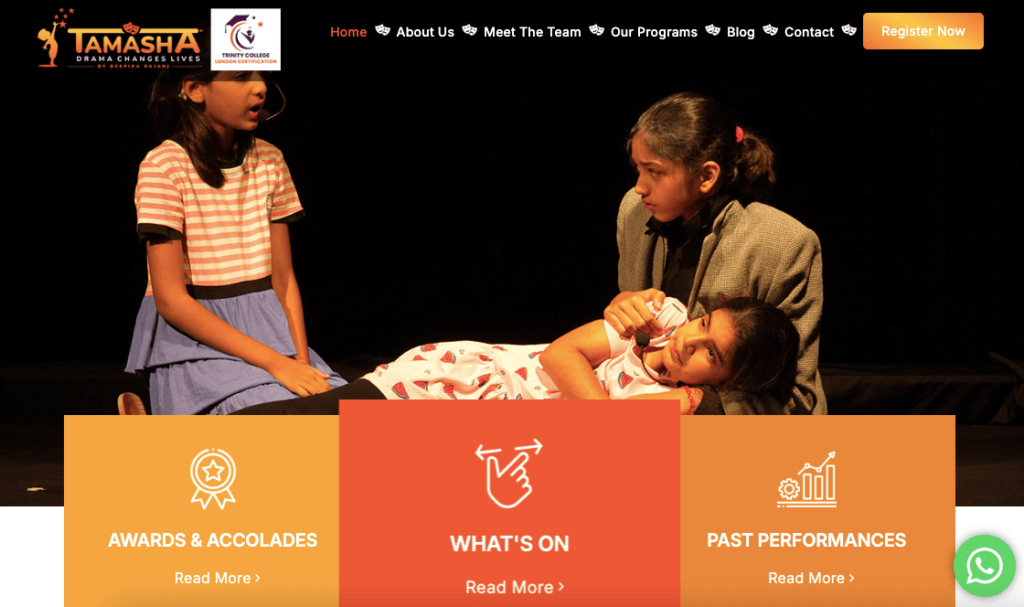 Tamasha By Deepika Rajani Acting Classes Singapore