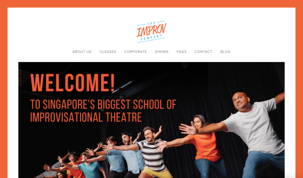 The Improv Company Acting Classes Singapore