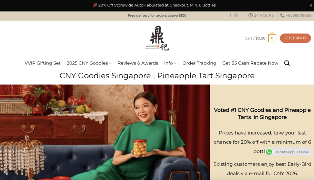 Ding Bakery Mooncake Singapore