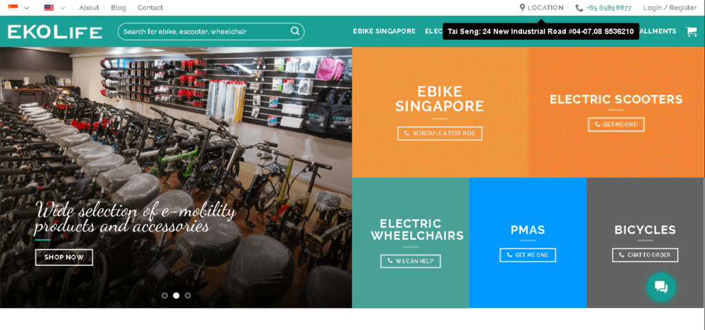 Eko Life Mobility Scooters SG