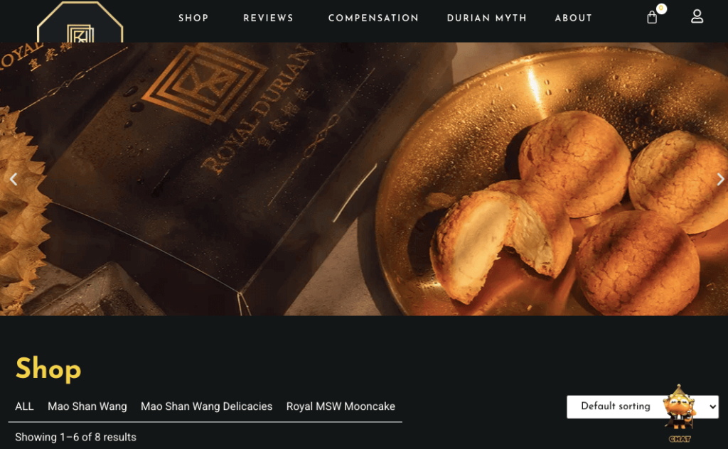 Royal Durian Singapore Mooncake