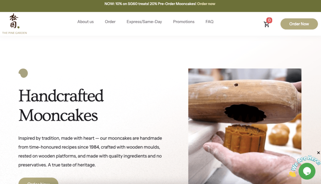 The Pine Garden Buy Mooncake Singapore