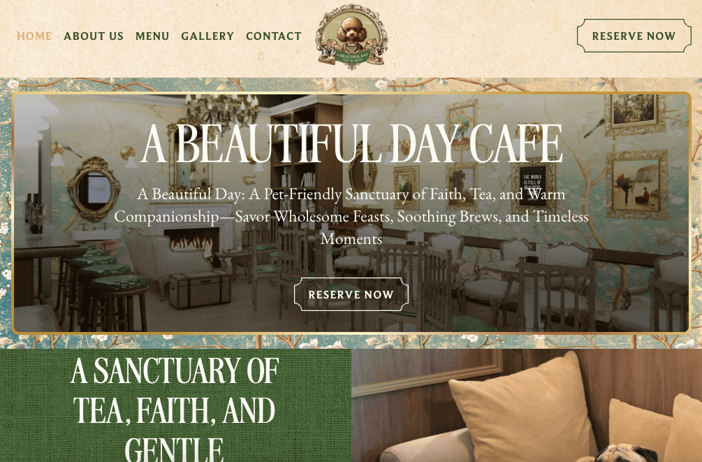 A Beautiful Day Cafe Teahouse Singapore