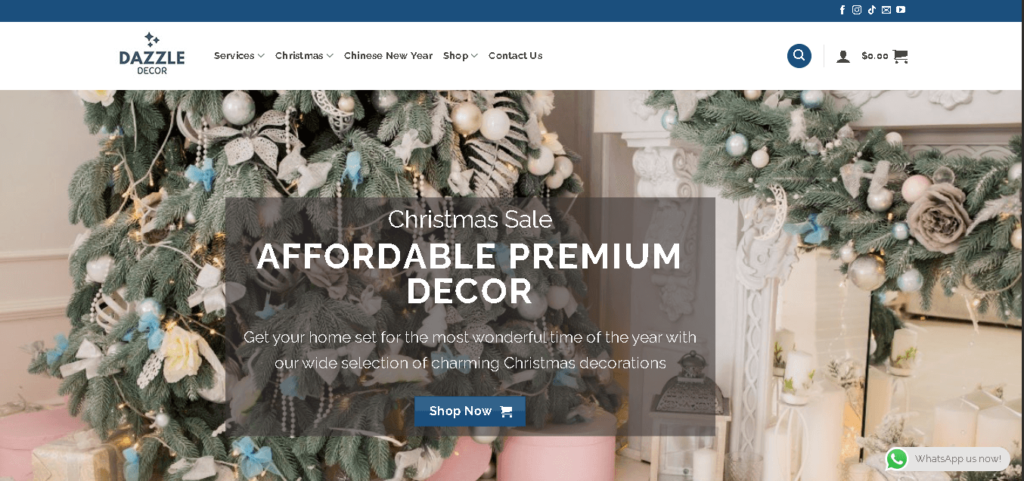 Dazzle Decor Best Christmas Tree Singapore