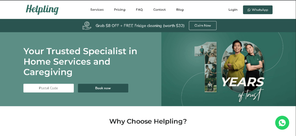 Helpling Singapore Home Cleaning