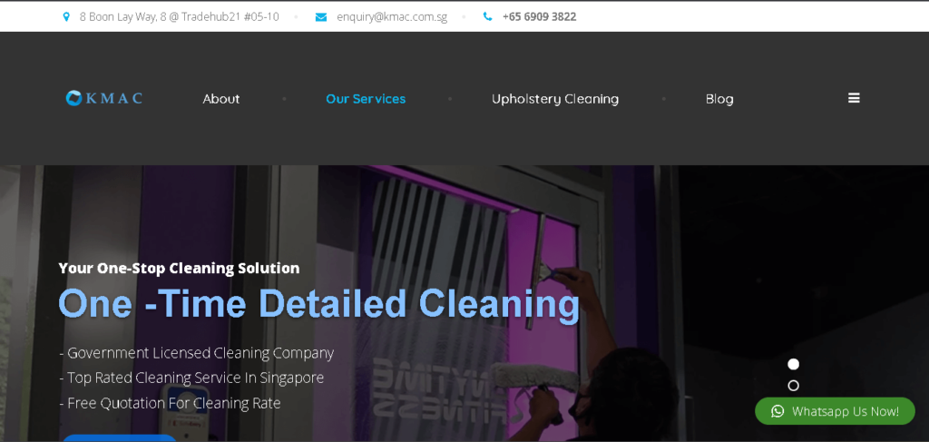 KMAC CLEANING SG For Home Service