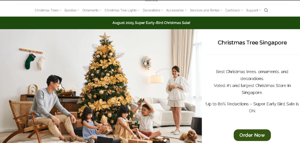 Masons Home Decor Christmas Tree Singapore