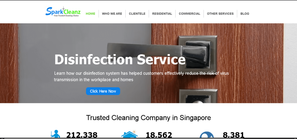 SparkCleanz Pte Ltd Home Cleaning Singapore