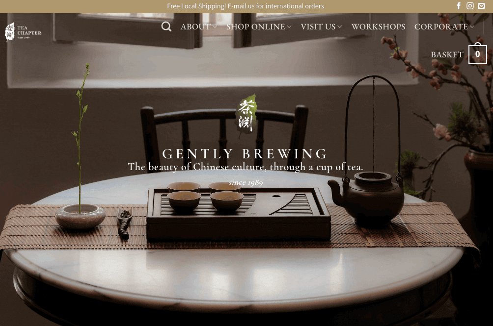 Tea Chapter Trading Pte Ltd Teahouse Singapore