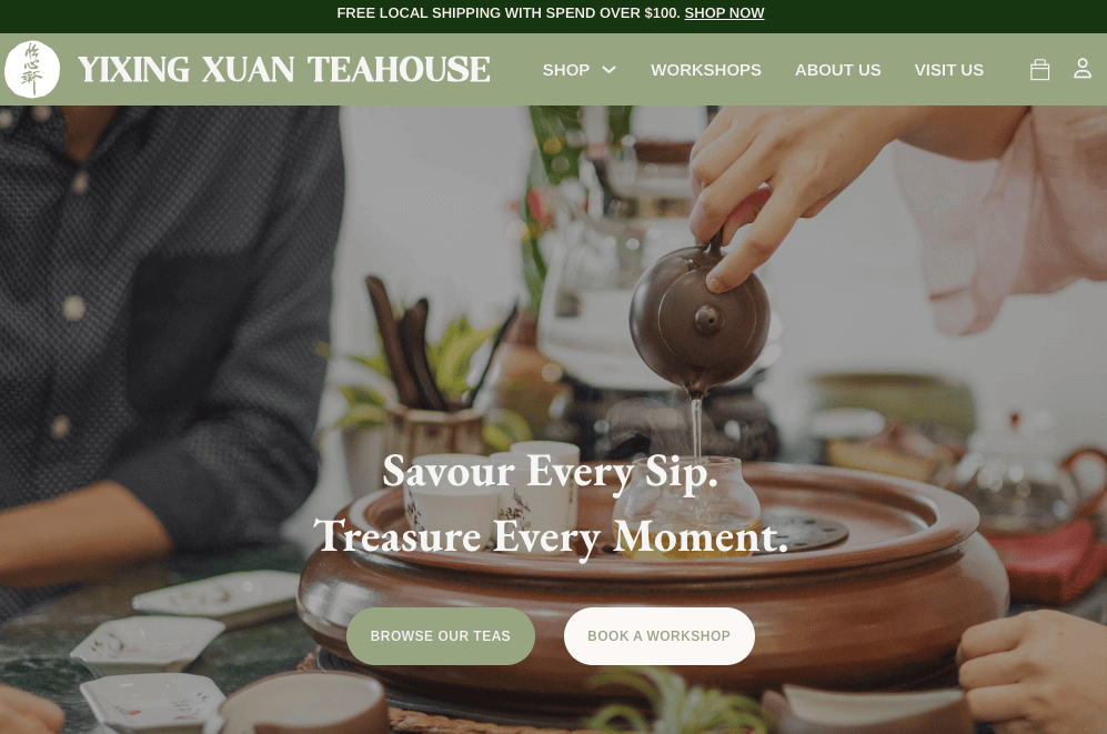 Yixing Xuan Teahouse Singapore