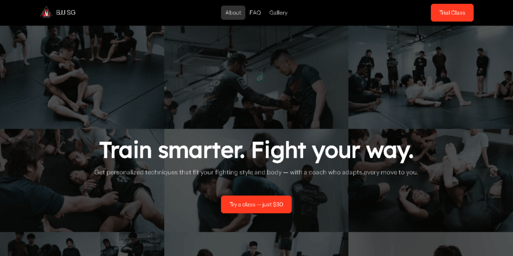 Brazilian Jiu Jitsu Singapore