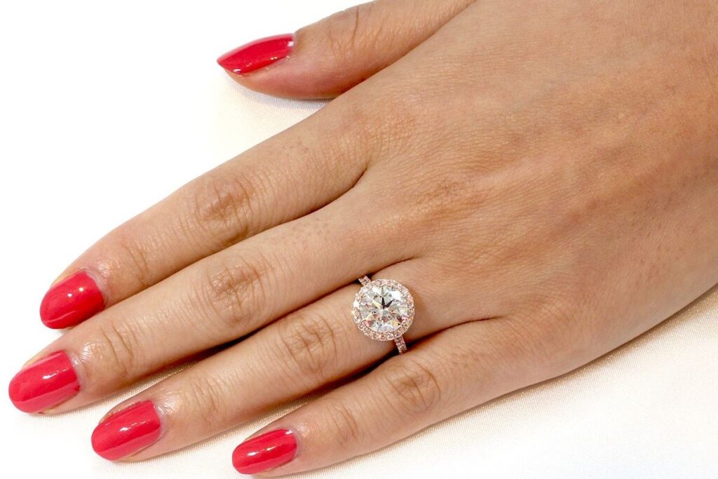 L'Excellence Diamond Engagement Ring Singapore