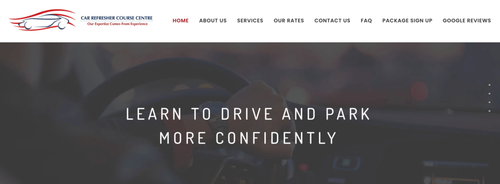 Car Refresher Course Centre Driving Lessons SG