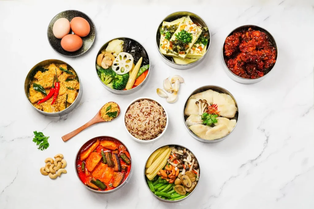 Savoury Catering Tingkat Dinner Delivery Singapore